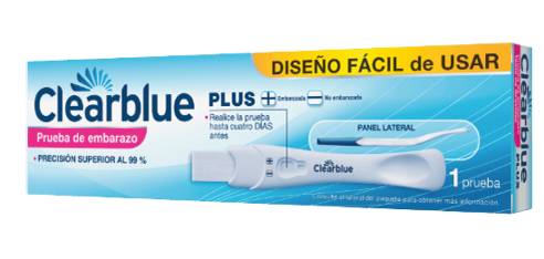 CLEARBLUE PLUS TEST DE EMBARAZO 1MINUTO