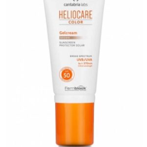 HELIOCARE COLOR GELCREMA SPF 50 PROTECTOR SOLAR 1 ENVASE 50 ml COLOR BROWN