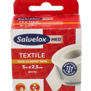 ESPARADRAPO SALVELOX TEXTIL BLANCO 5 X 2.5