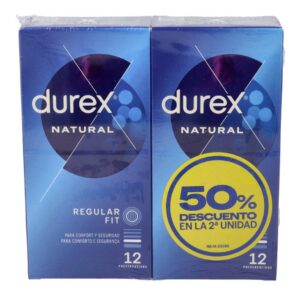 DUREX NATURAL PLUS PRESERVATIVOS 12 PRESERVATIVO