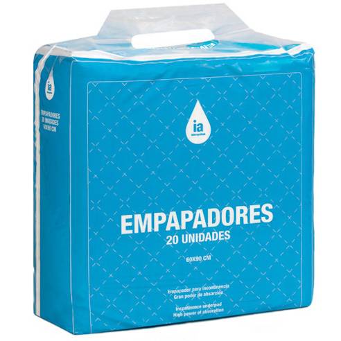 EMPAPADOR DE CAMA INTERAPOTHEK 60 X 90 20 U