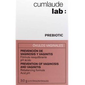 CUMLAUDE PREBIOTIC 10 OVULOS VAGINALES