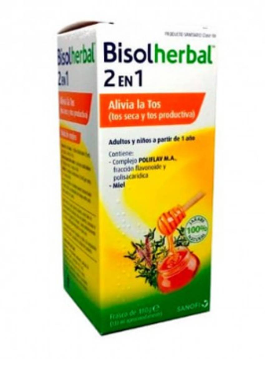 BISOLHERBAL 2 EN 1 JARABE 180 G