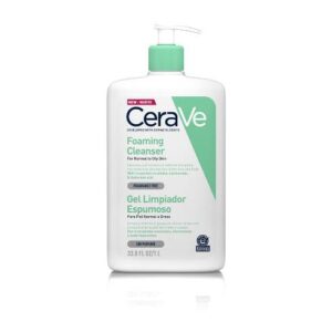 CERAVE GEL LIMPIADOR ESPUMOSO FAMILIA 1L