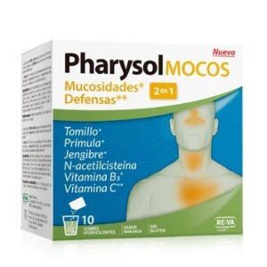 PHARYSOLMOCOS 10 SOBRES EFERVESCENTES
