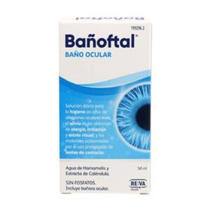 BAÑOFTAL BAÑO OCULAR 1 ENVASE 50 ML