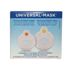 MASCARILLA UNIVERSAL MASK 2 UNIDADES BEBES + NIÑOS