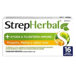STREPHERBAL PROPOLIS MELISA MIEL 16 PAST
