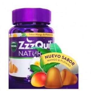 ZZZQUIL NATURA MANGO Y PLATANO 60 GUMIES