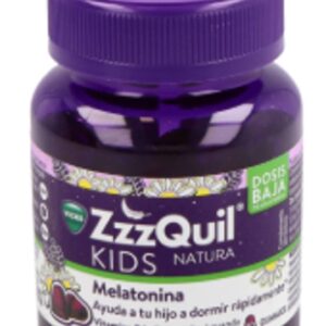 ZZZQUIL NATURA KIDS 30 GUMMIES SABOR FRUTOS DEL BOSQUE