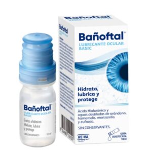 BAÑOFTAL LUBRICANTE OCULAR BASIC 1 FRASCO 10 ML