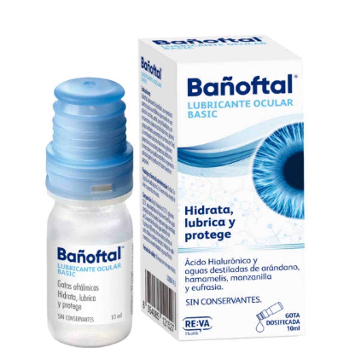 BAÑOFTAL LUBRICANTE OCULAR BASIC 1 FRASCO 10 ML