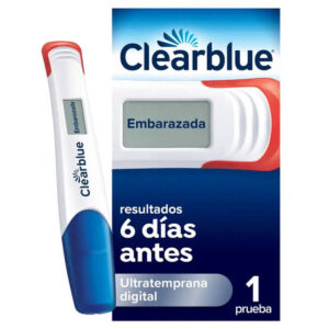 TEST DE EMBARAZO ULTRATEMPRANA + TEST DE EMBARAZO CON INDICADOR DE SEMANAS CLEARBLUE 2 UNIDADES PACK