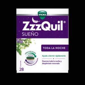 ZZZQUIL SUEÑO TODA LA NOCHE  28 COMPRIMIDOS