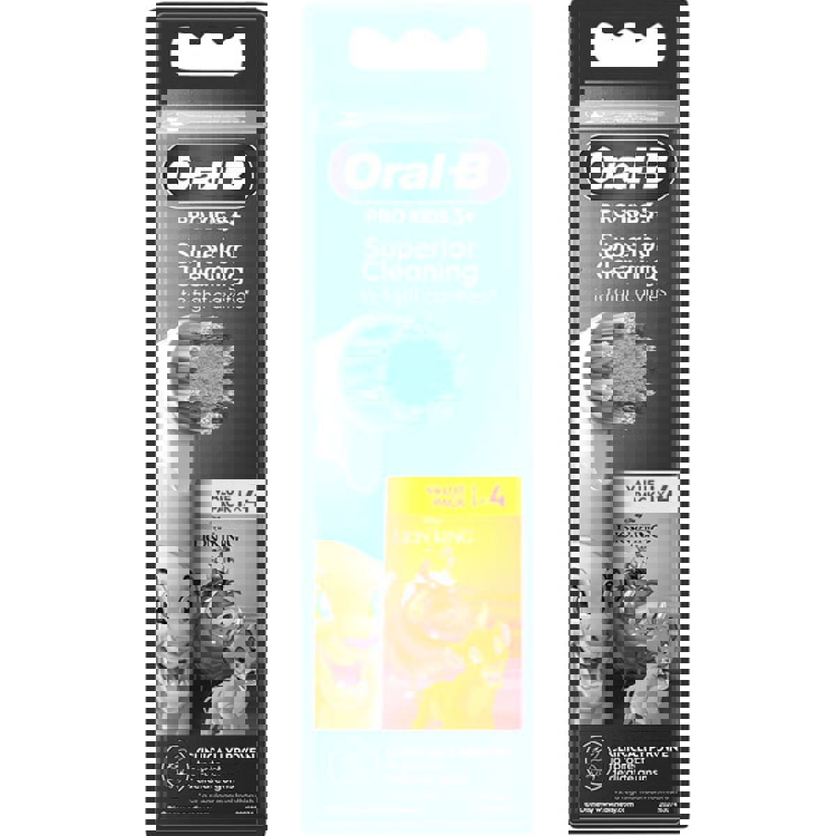 RECAMBIO CEPILLO DENTAL ELÉCTRICO ORAL-B PRO KIDS 3+ REY LEÓN