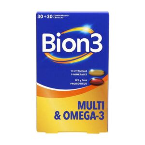BION3 MULTI & OMEGA-3 30 COMPRIMIDOS + 30 CAPSULAS