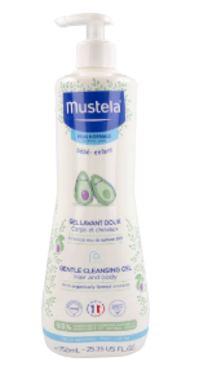 MUSTELA GEL DERMO LIMPIADOR DOSIF 750 ML